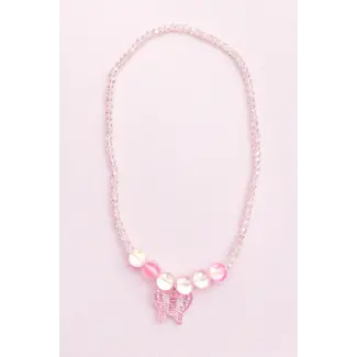 Great Pretenders Great Pretenders - Necklace, Holo Crystal Pink