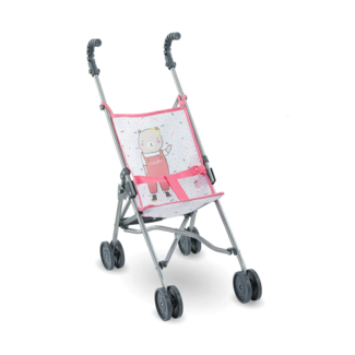 Corolle Corolle - Umbrella Stroller for Doll, Pink