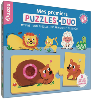 Auzou Auzou - My First Touch-and-Feel Puzzle, Baby Animals
