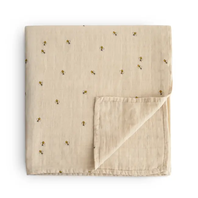 Bee muslin blanket online
