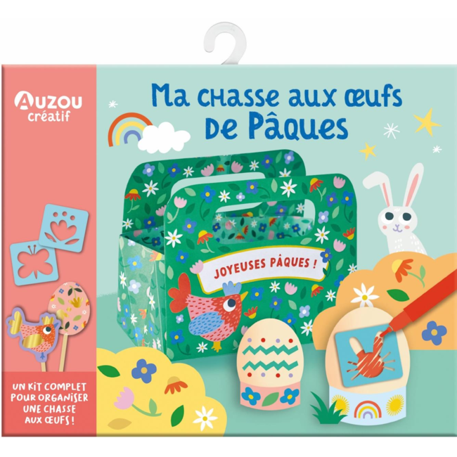 Auzou Auzou - My Artist's Pocket, My Easter Egg Hunt