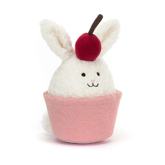 Jellycat Jellycat - Dainty Dessert Bunny Cupcake 6"
