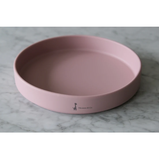 Micasso & Co Micasso & Co - Large Silicone Plate, Mauve