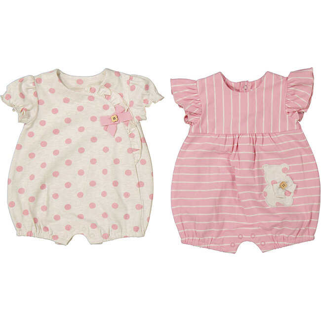 Mayoral - Set of 2 Rompers, Nectar - Charlotte et Charlie