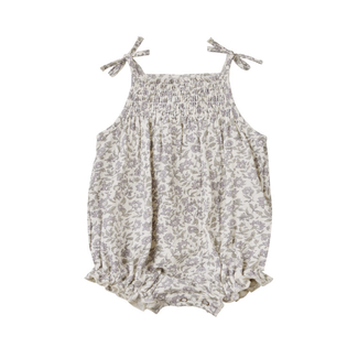 Quincy Mae Quincy Mae - Betty Bubble Romper, French Garden