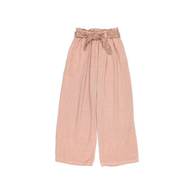 Búho Búho - Flowy Cotton Pants, Clay Pink