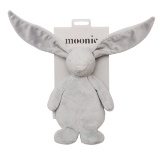 Moonie Moonie - Peluche Sensorielle, Lapin Argent