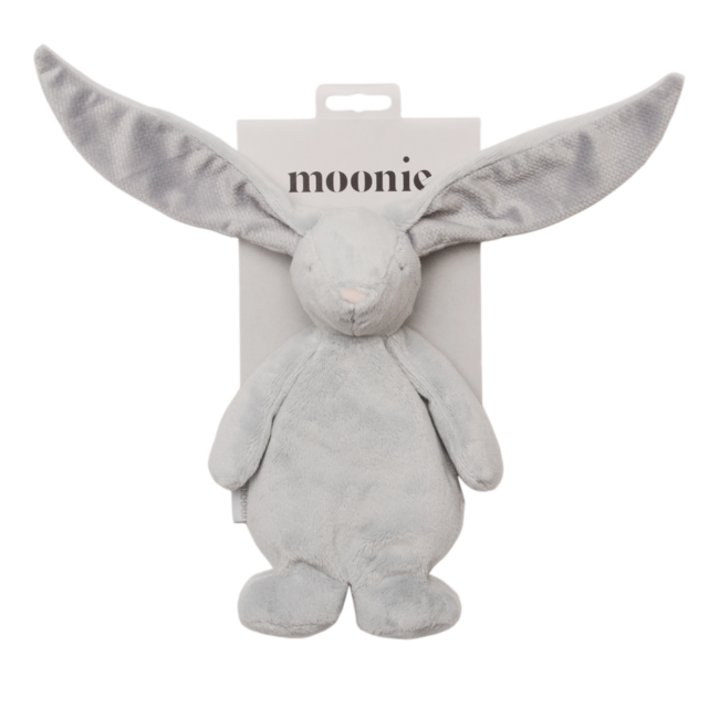 Moonie Moonie - Sensory Plush, Silver Bunny