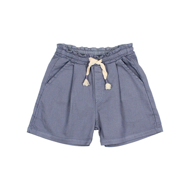 Búho Búho - Casual Bermuda Shorts, Stone Blue