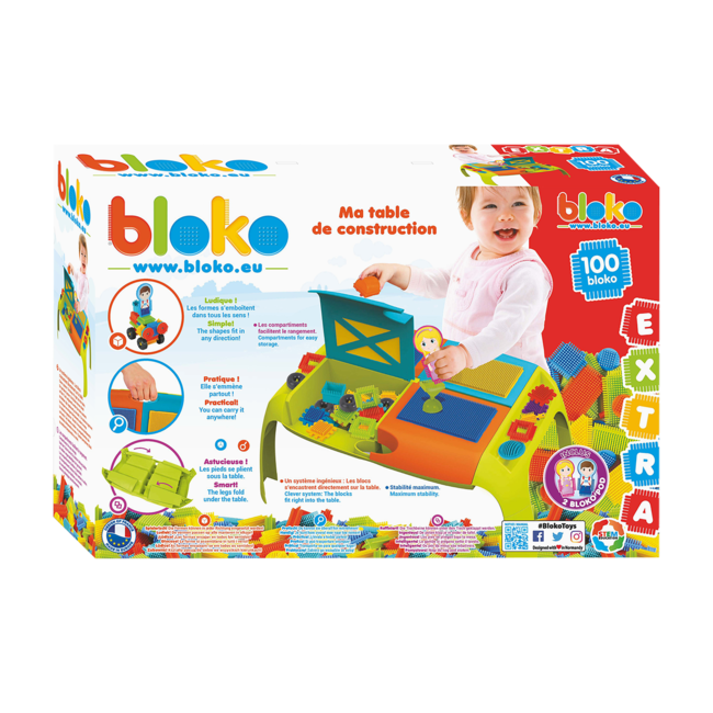 Bloko - Ma Table de Construction - Charlotte et Charlie