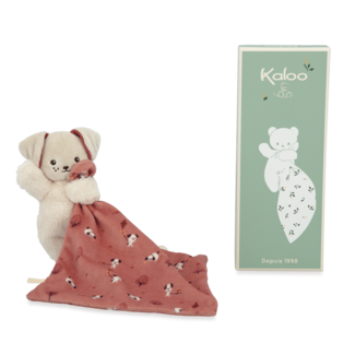 Kaloo Kaloo - Square of Softness Cuddle Teddy, Brick Dog