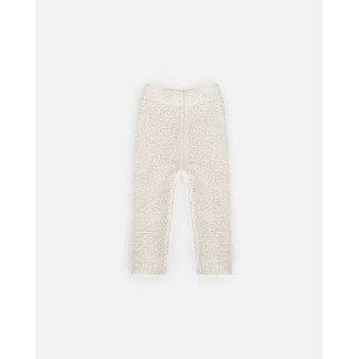 7AM - Fuzzy Leggings, Off-White - Charlotte et Charlie