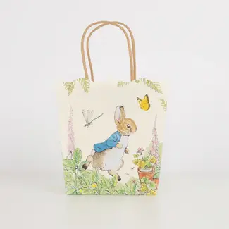 Meri Meri Meri Meri - Set of 8 Paper Party Bags, Peter Rabbit in the Garden