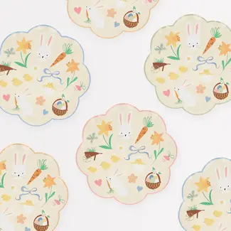 Meri Meri Meri Meri - Pack of 8 Small Paper Plates, Easter