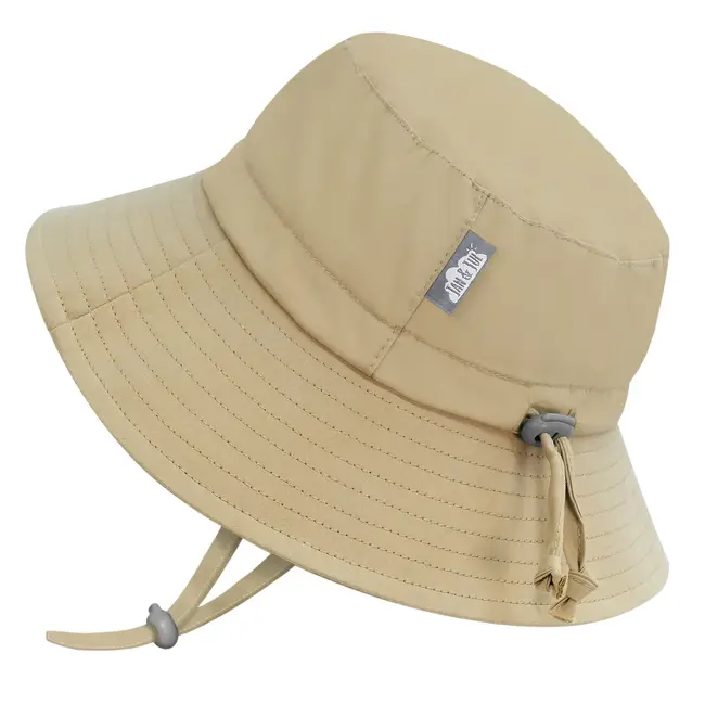 Jan & Jul - Grow With Me Cotton Sun Hat, Olive Khaki