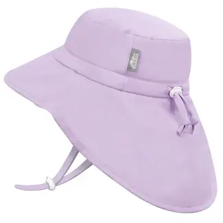 Jan & Jul Jan & Jul - Grow With Me Waterproof Adventure Sun Hat, Lavender