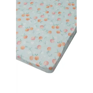 Loulou Lollipop Loulou Lollipop - Bamboo Fitted Crib Sheet, Peaches