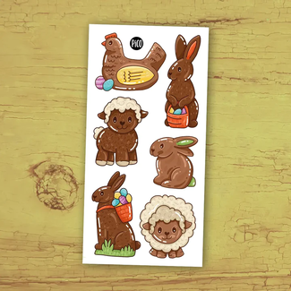 Pico Tatouages Temporaires Pico Tatoo - Temporary Tattoos, Chocolate Bunnies