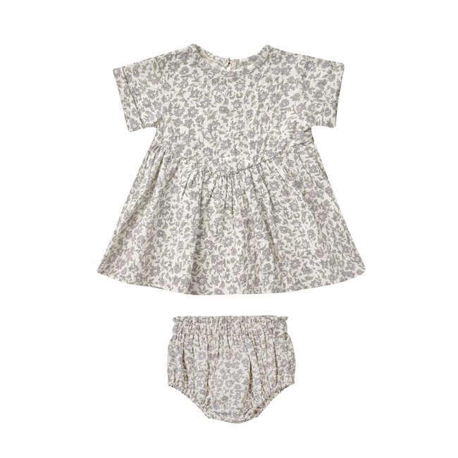 Quincy Mae Quincy Mae - Short Sleeve Brielle Dress, French Garden