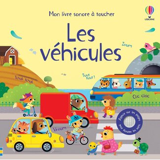 Usborne Usborne - Sound and Touch Book, Les Véhicules