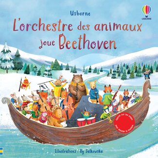 Usborne Usborne - Livre Sonore, L'Orchestre des Animaux Joue Beethoven