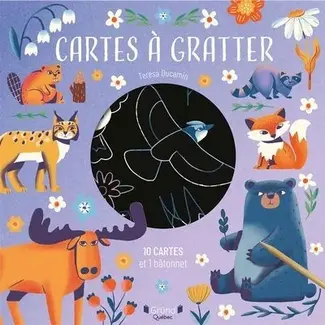 Éditions Gründ Éditions Gründ - Scratch Cards, Animals of Quebec