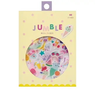 Girl of All Work Girl of All Work - Jumble Washi Stickers, Magical Day