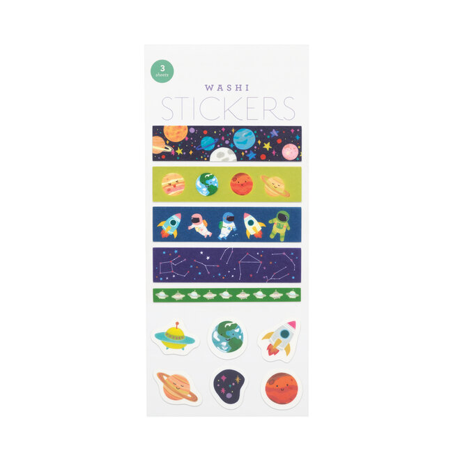 Girl of All Work Girl of All Work - Washi Stickers, Planets