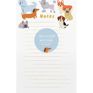 Girl of All Work Girl of All Work - Notepad, Dogs
