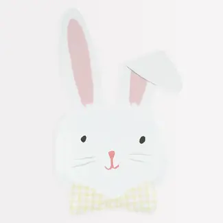Meri Meri Meri Meri - Pack of 8 Paper Plates, Easter Bunny