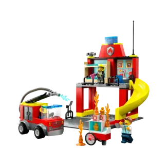 LEGO LEGO - Blocs de Construction City, Caserne de Pompiers
