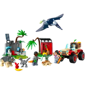 LEGO LEGO - Blocs de Construction Monde Jurassique, Centre de Secours pour Bébés Dinosaures