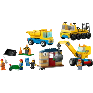 LEGO LEGO - Blocs de Construction City, Camions de Construction