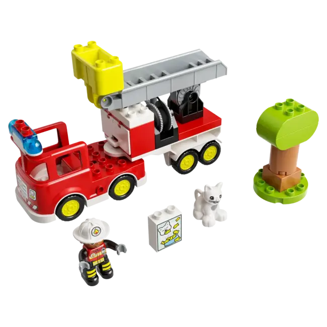 LEGO Duplo Building Blocks Fire Truck Charlotte et Charlie