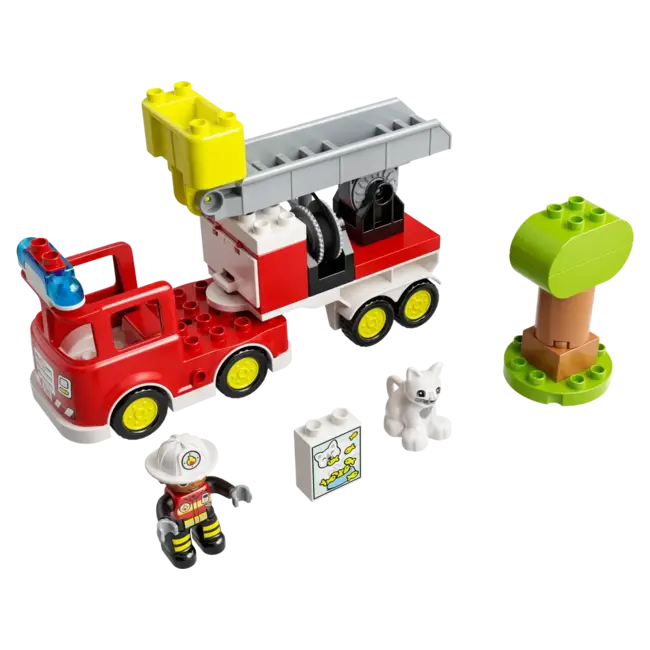 LEGO LEGO - Blocs de Construction Duplo, Camion de Pompiers