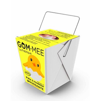 Gom.mee GOM.MEE - Boîte pour Fabrication de Pâte à Modeler Moussante, Poussin