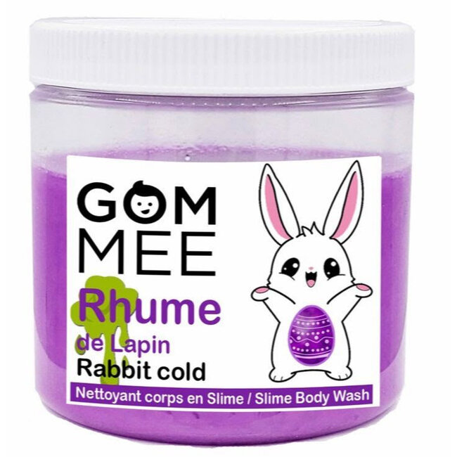 Gom.mee GOM.MEE - Nettoyant pour le Corps Slime, Rhume de Lapin