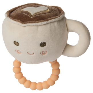 Mary Meyer Mary Meyer - Sweet Soothie Teether Rattle, Sweet Latte