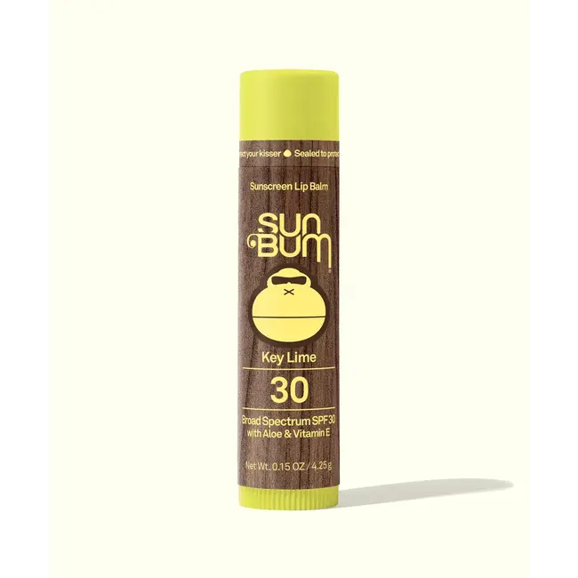 SunBum SunBum - SPF 30 Sunscreen Lip Balm, Key Lime