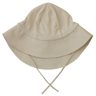 Mase & Hats Mase & Hats - Evolutive Wide Brim Sun Hat, Cream, 1-5 years