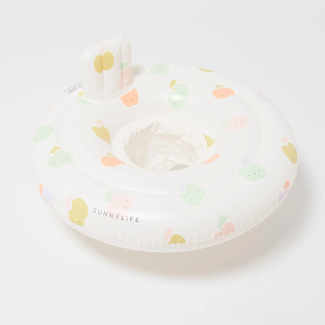 Sunny Life SunnyLife - Siège Gonflable de Piscine pour Bébé, Sorbet à la Pomme