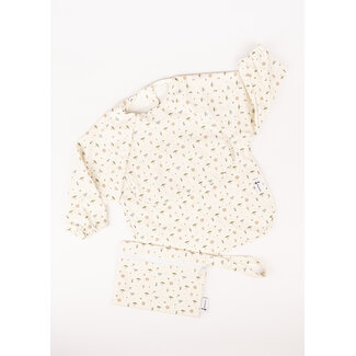 Micasso & Co Micasso & Co - Long-Sleeved Bib with Integrated Pocket, Jungle