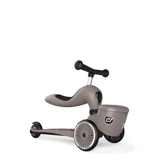 Scoot & Ride Scoot & Ride - 2-en-1 Highwaykick 1 Lifestyle Scooter, Brown Lines