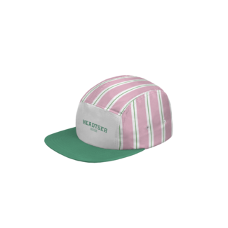 Headster Kids Headster Kids - Casquette Coureur, Rayures Roses