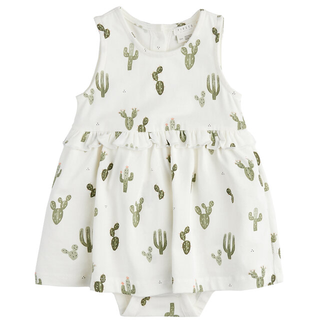 Petit Lem Petit Lem - Onesie Dress, Cactus