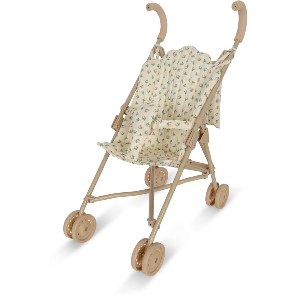 Konges Sløjd Doll Stroller, Fleur Coloré Charlotte et Charlie