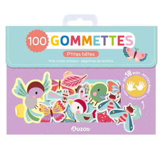 Auzou Auzou - My 100 Stickers Pack, Little Critters