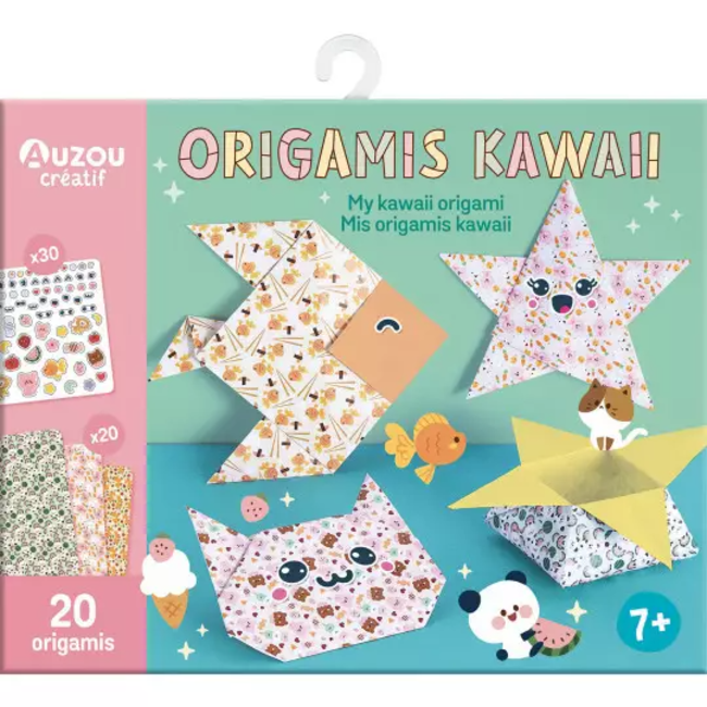 Auzou Auzou - Ma Pochette d'Artiste, Mes Origamis Kawaii