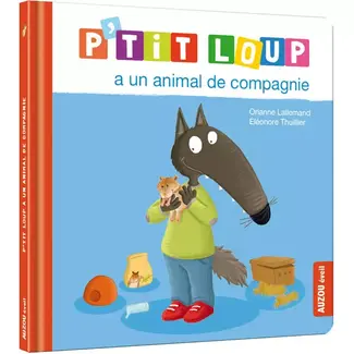 Auzou Auzou - Book, P'tit Loup A un Animal de Compagnie