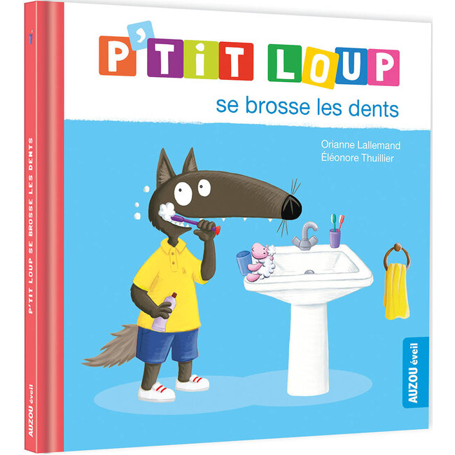 Auzou Auzou - Book, P'tit Loup se Brosse les Dents